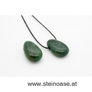 Fuchsit - Glimmer Anhänger gebohrt